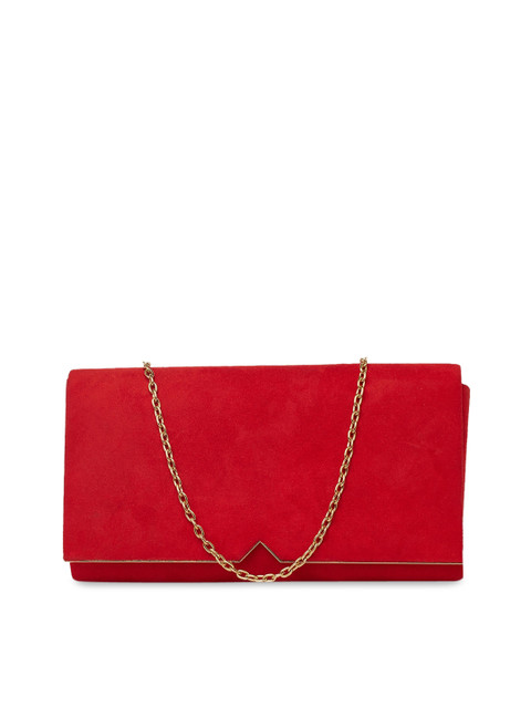 

Call It Spring Red Solid Purse Clutch