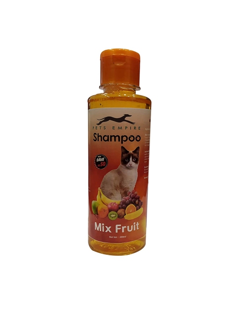

PETS EMPIRE Naturally Organic Pets Body Shampoo 200 ml, Orange