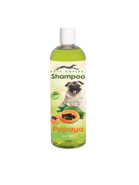 

PETS EMPIRE Naturally Organic Papaya Pet Shampoo 500ml, Green