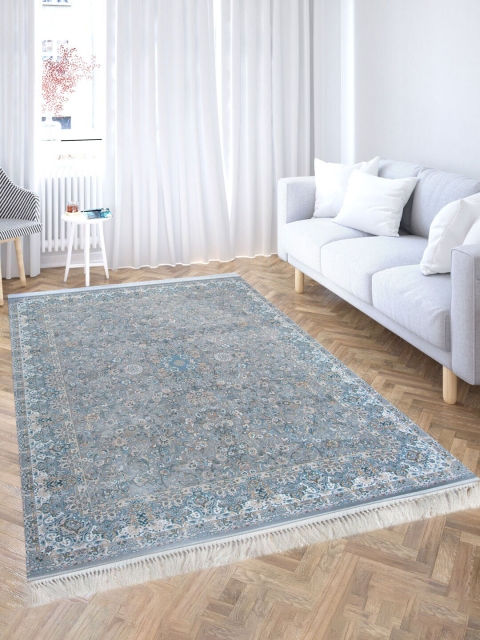

Tistabene Grey Printed Anti-Skid Carpets