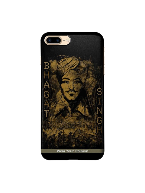 

CelfieDesign Black & Beige Bhagat Singh Series iPhone 7 plus Sustainable Case