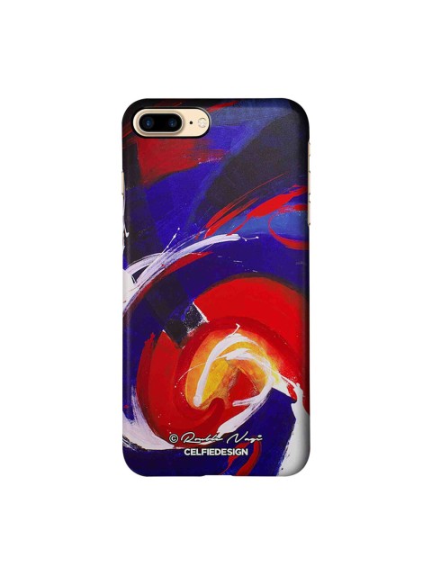 

CelfieDesign Multicolour Abstract Printed iPhone 7 Plus Case Cover, Multi