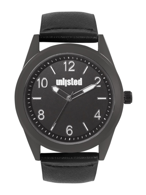 

UNLISTED A KENNETH COLE PRODUCTION Men Black Analogue Watch 10032062