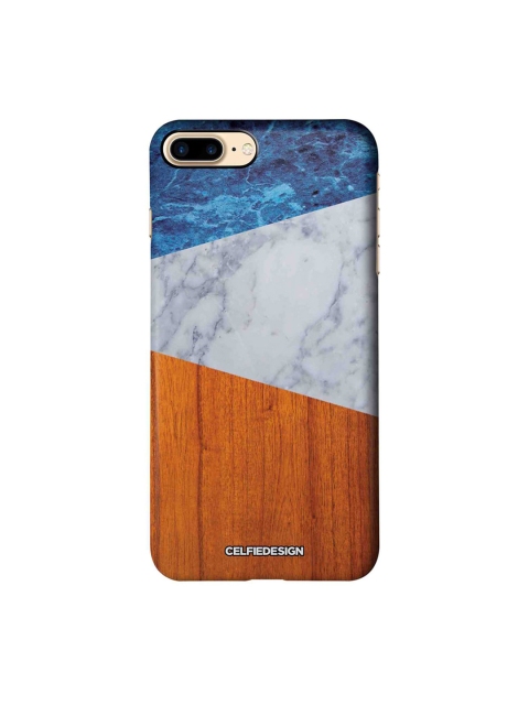 

CelfieDesign Brown & Blue Marble Wood iPhone 7 plus Sustainable Case