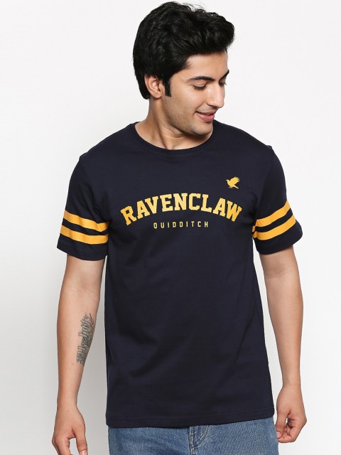 

The Souled Store Unisex Navy Blue Printed Round Neck T-shirt