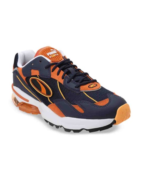 

Puma Unisex Navy Blue & Orange CELL Ultra OG Pack Sneakers