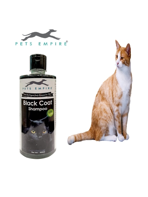 

PETS EMPIRE Naturally Organic Body Black Coat Cats Shampoo 500ml