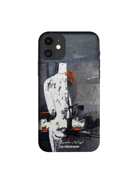 

CelfieDesign Grey & White Abstract Printed iPhone 11 Back Case