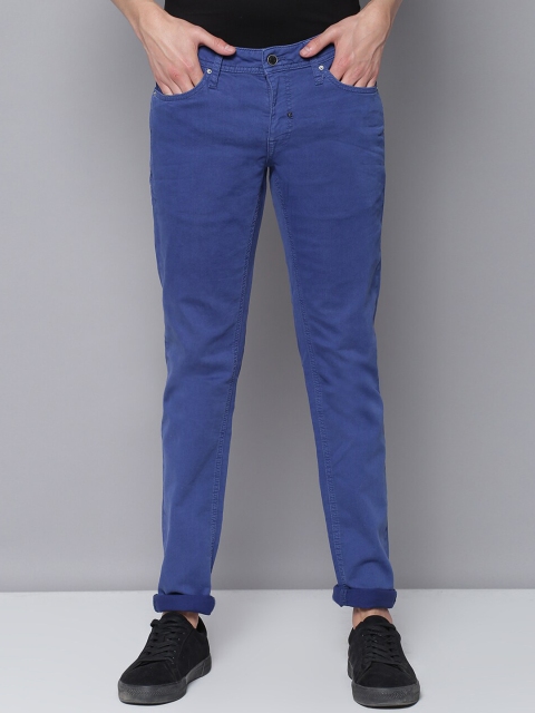 

Antony Morato Men Blue Regular Fit Mid-Rise Clean Look Stretchable Jeans