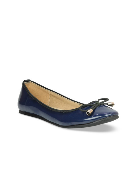 

Inc 5 Women Navy Blue Solid Ballerinas