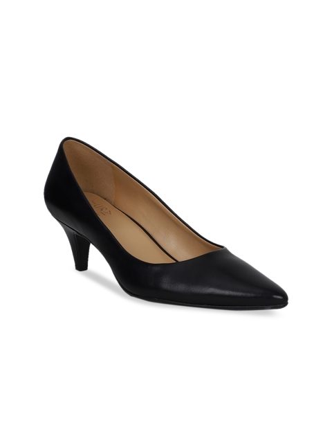 

Naturalizer Women Black Solid Pumps