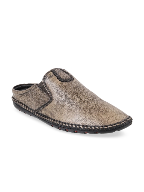 

Metro Men Beige Shoe-Style Sandals