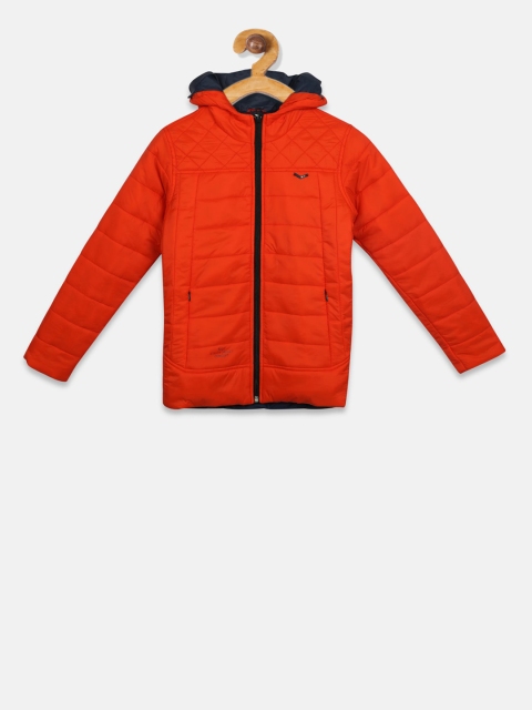 

Monte Carlo Boys Orange Solid Padded Jacket