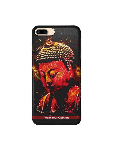 

CelfieDesign Black & Red Printed iphone 7 Plus Case