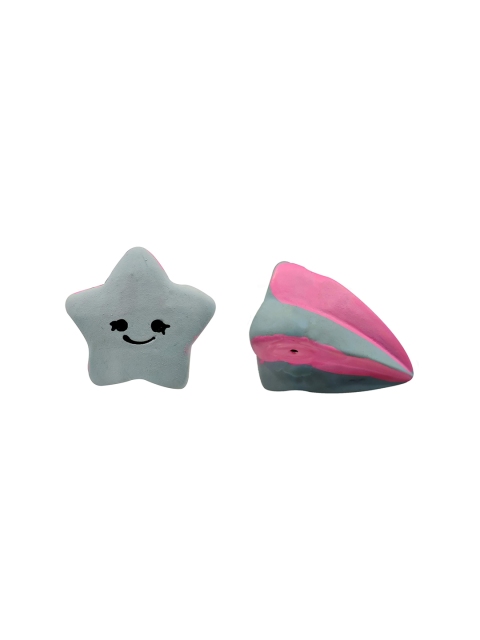 

Cute Star Shaped Teeth Cleaning Chew Toy ( Buy 1 Get 1 Free ), Grey