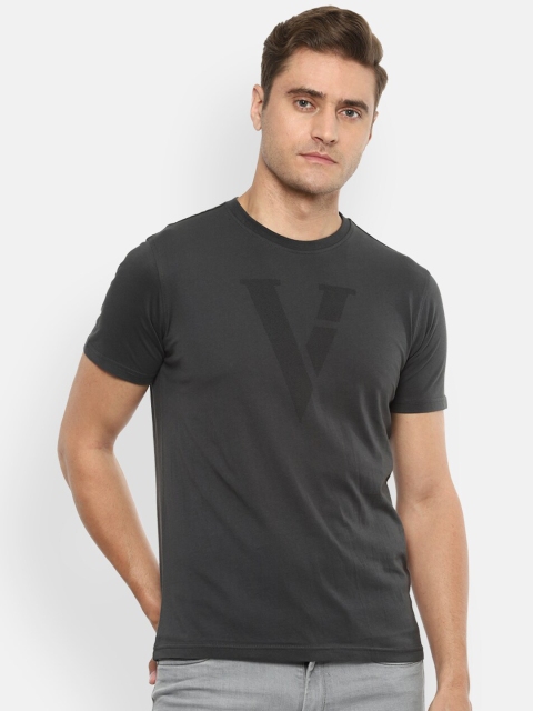 

Van Heusen Sport Men Grey Printed Round Neck T-shirt