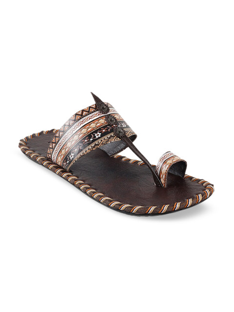 

Metro Men Brown Comfort Sandals