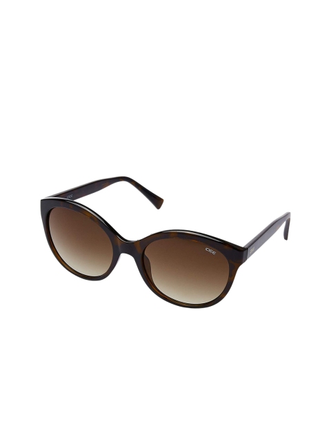 

IDEE Women Brown UV Protected Round Sunglasses IDS2475-C2SG