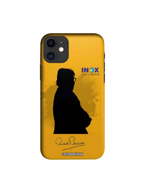 

CelfieDesign Yellow & Black InoxBB Printed iPhone 11 Sustainable Back Cover