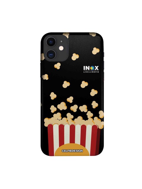

CelfieDesign Black & White Popcorn Print iPhone 11 Sustainable Back Cover
