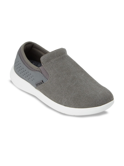 

Crocs Reviva Men Grey Slip-On Sneakers