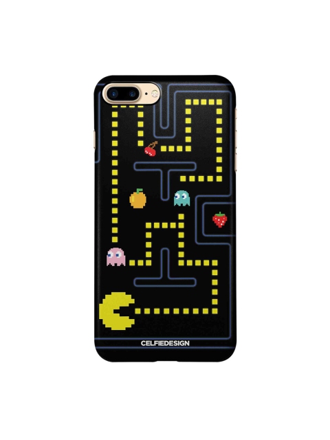 

CelfieDesign Black & Yellow Pacman iPhone 7 plus Sustainable Case