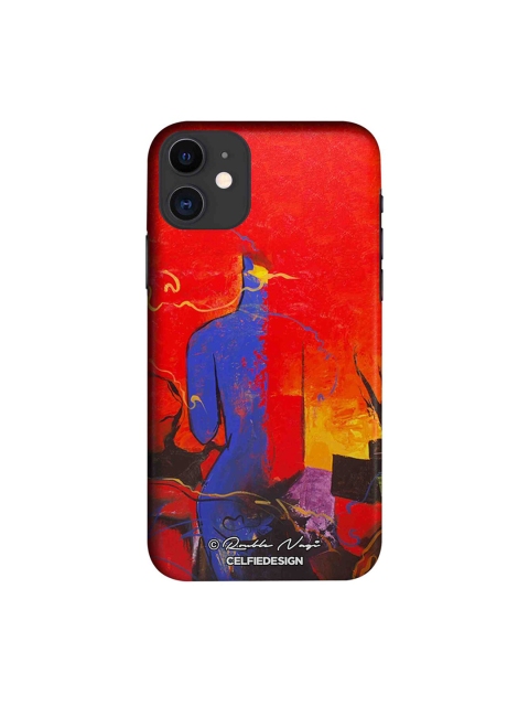 

CelfieDesign Blue & Red Building A mystery iPhone 11 Sustainable Case