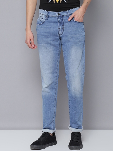 

Antony Morato Men Blue Regular Fit Mid-Rise Clean Look Stretchable Jeans