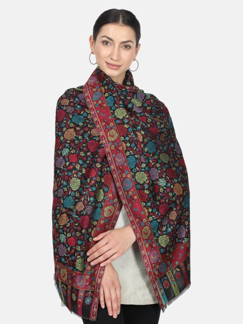 

Monte Carlo Women Red & Blue Printed Stole