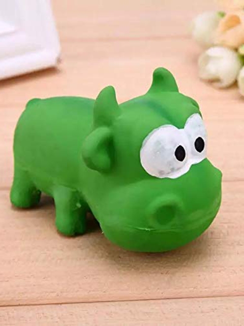 PETS EMPIRE Green Squeaky Dog Training Interactive Puppy Play Toys