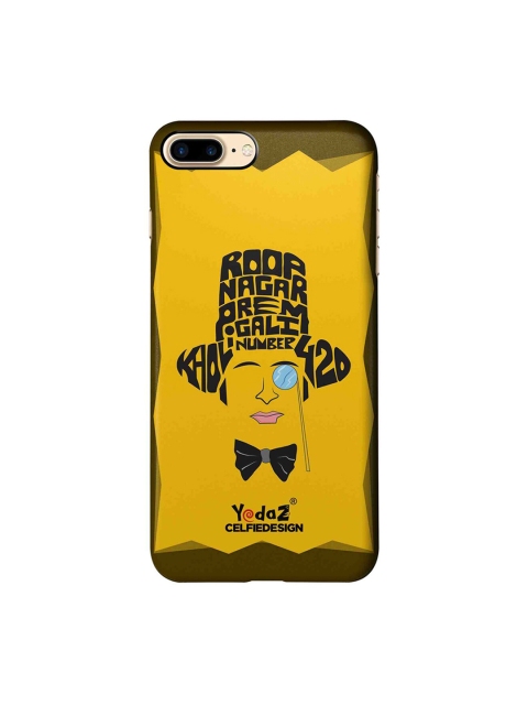 

CelfieDesign Yellow & Black Kholi Number 420 iPhone 7 Plus Sustainable Back Cover