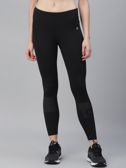 

ASICS Women Black Solid Cropped Tights