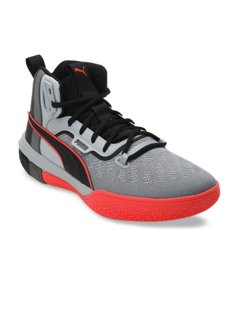 

PUMA Hoops Unisex Black Basketball Shoes