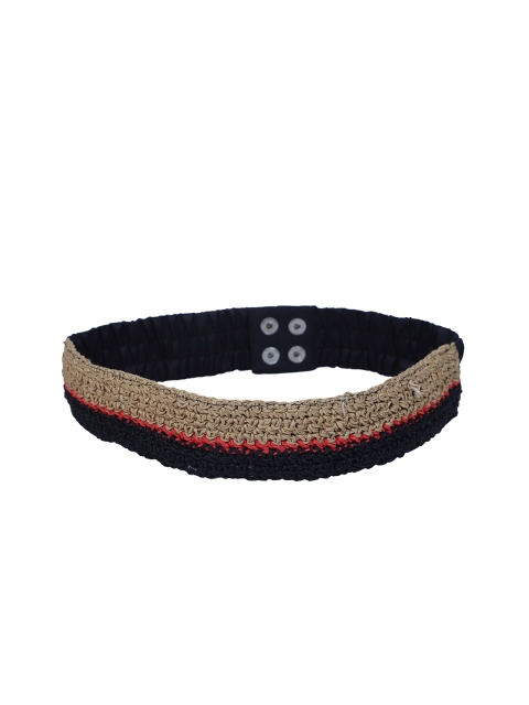 

Diwaah Women Beige & Black Woven Design Belt