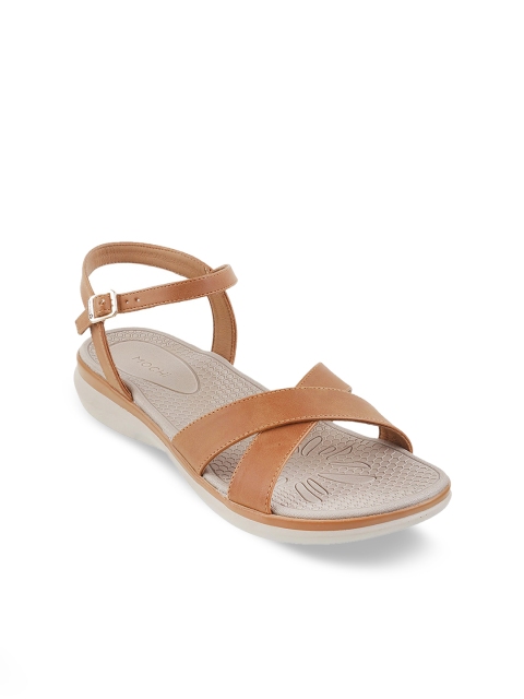 

Mochi Women Tan Brown Solid Comfort Heels