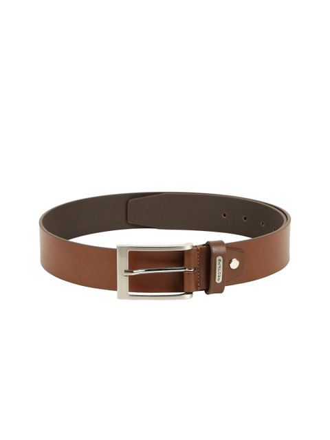 

Red Tape Men Tan Brown Textured Belt