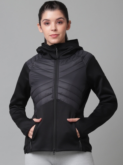 

ASICS Women Black Solid Sporty Jacket