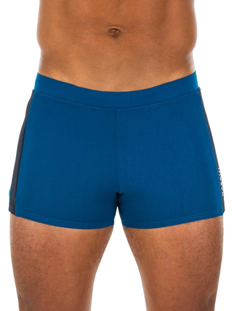 

Nabaiji By Decathlon Men Blue Solid Swimming Boxer Shorts 8562879