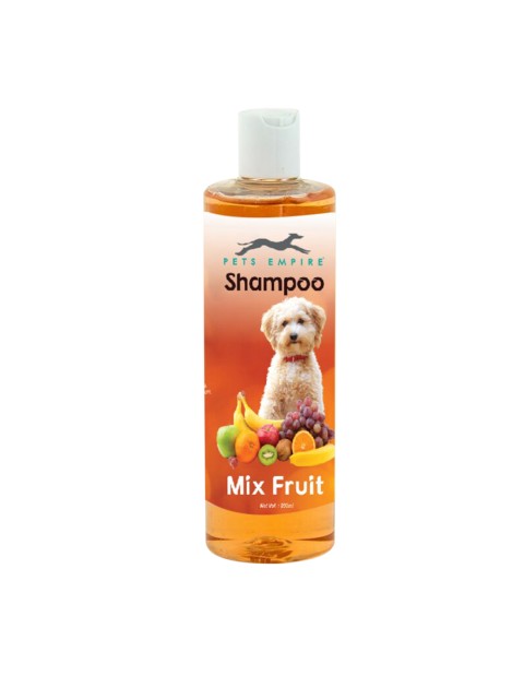 

PETS EMPIRE Mix Fruit Naturally Organic Body Shampoo for Pets 200 ml, Orange