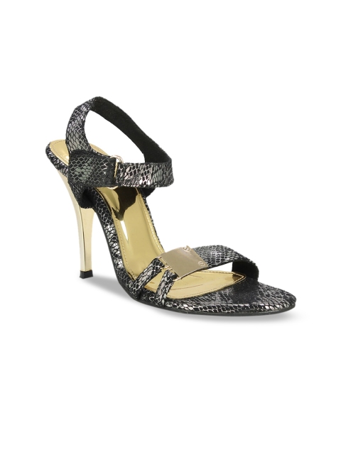 

Inc 5 Women Grey Textured Stilettos