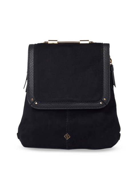 

Call It Spring Black Solid Handheld Bag