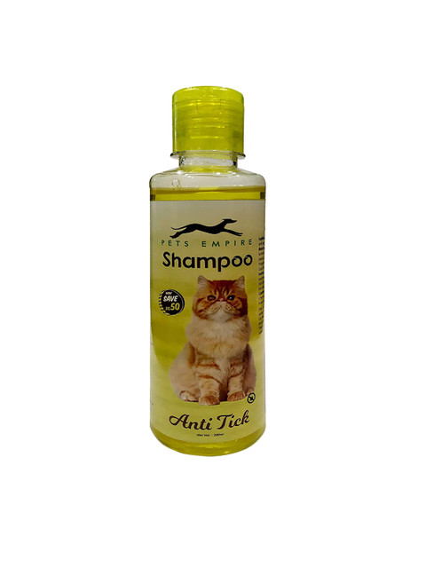 

PETS EMPIRE Anti Tick Organic Body Shampoo 200 ml, Yellow