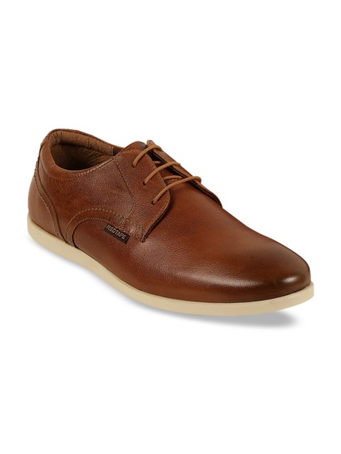 

Red Tape Men Brown Leather Derbys