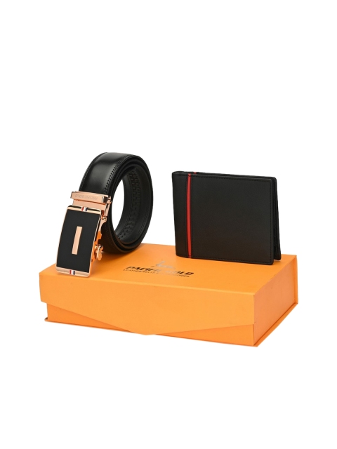 

Pacific Gold Men Black Accessory Gift Set