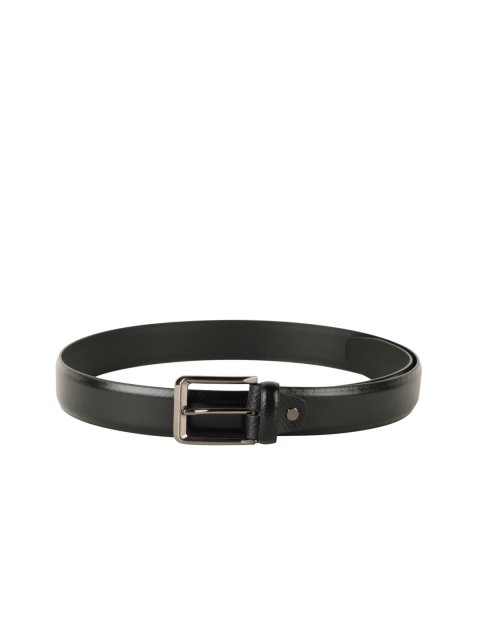 

Red Tape Men Black Textured Belt