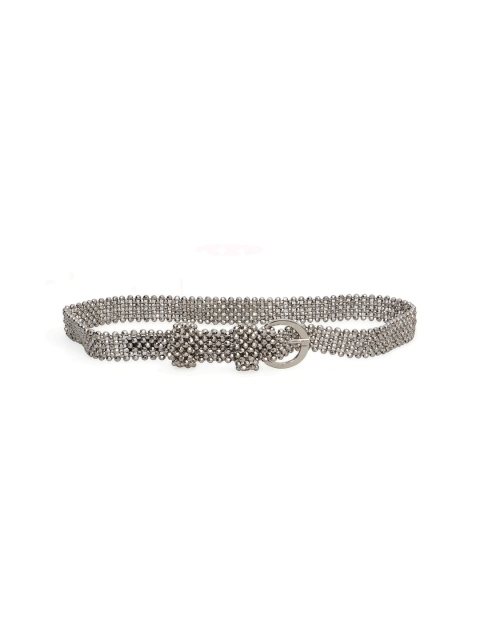 

Diwaah Women Silver-Toned Solid Belt