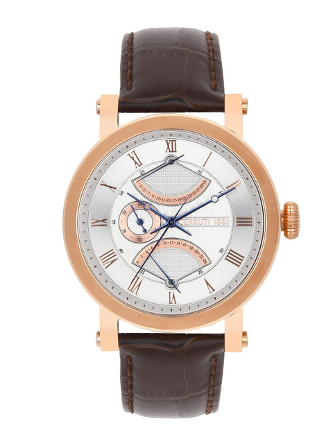 

Cerruti 1881 Men Silver-Toned Analogue Watch CRA24601