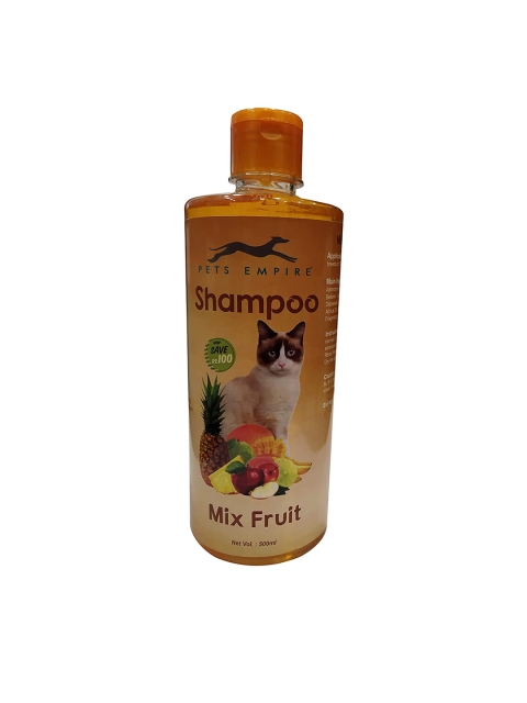 

PETS EMPIRE Orange Naturally Organic Body Shampoo for Pets Mix Fruit 500 ml
