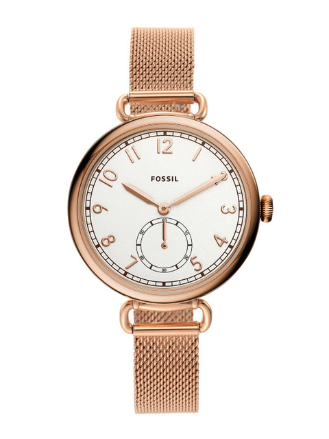

Fossil Women Rose Gold-Toned Analogue Watch ES4884