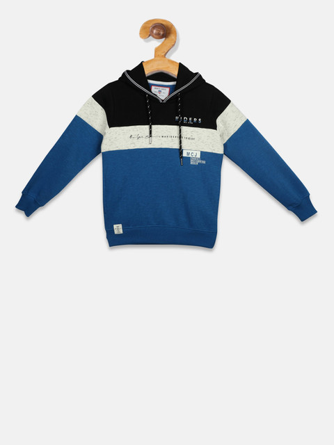 

Monte Carlo Boys Black & Blue Colourblocked Sweatshirt